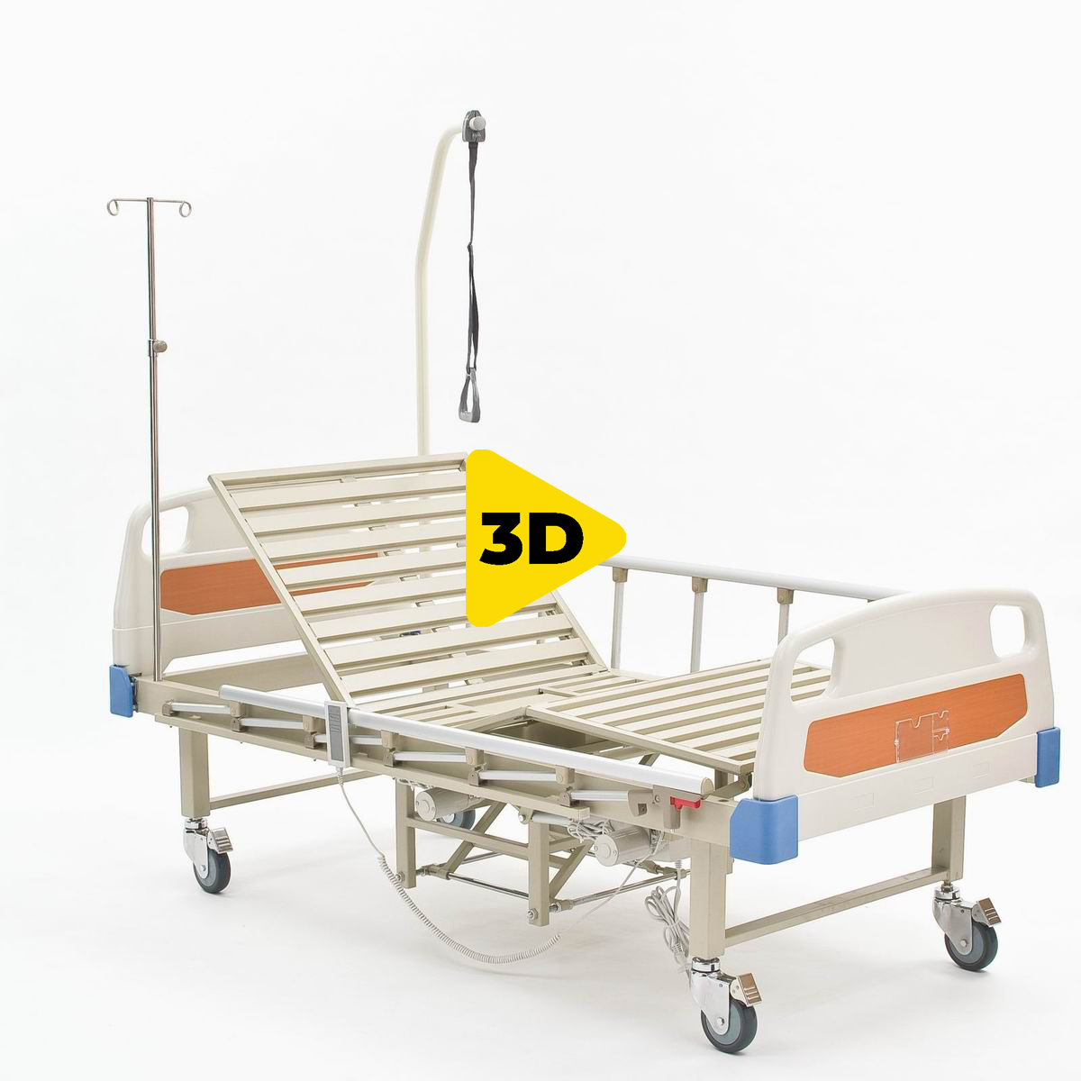 3D-фотографии медицинских кроватей. Фотограф Кирилл Виноградов