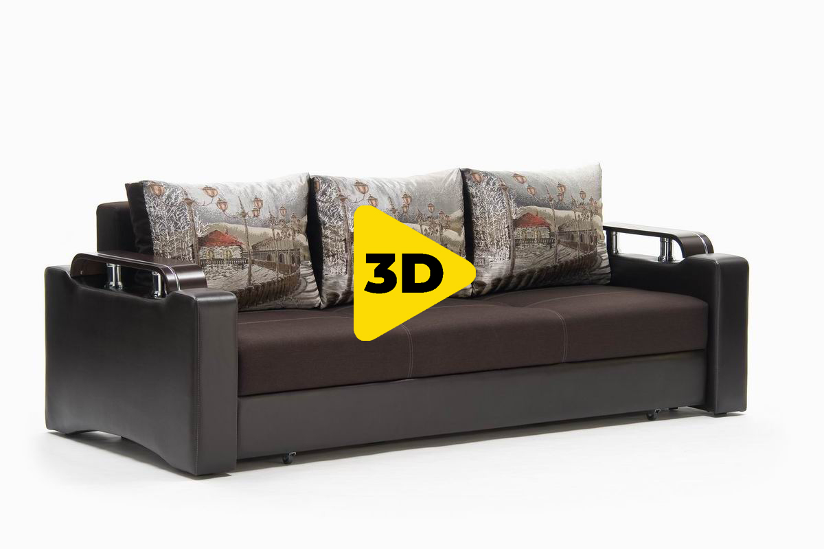 3D-фотография дивана. Фотограф Кирилл Виноградов